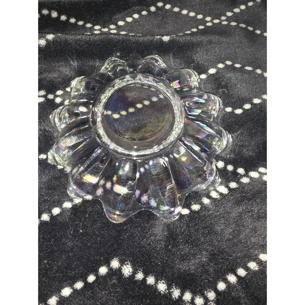 Vintage Federal Glass Company Iridescent‎ Celestial 6